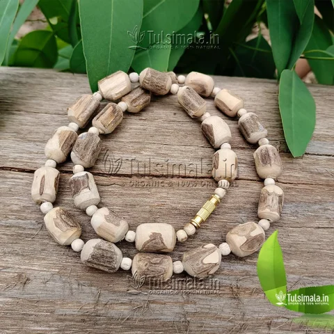 Big Beads Tulsi Kanthi Mala 16mm 22 Inches Length