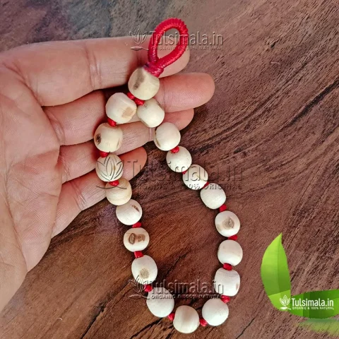 18+1 Beads Berakha ISKCON Tulsi Japa Mala 12mm Beads Size