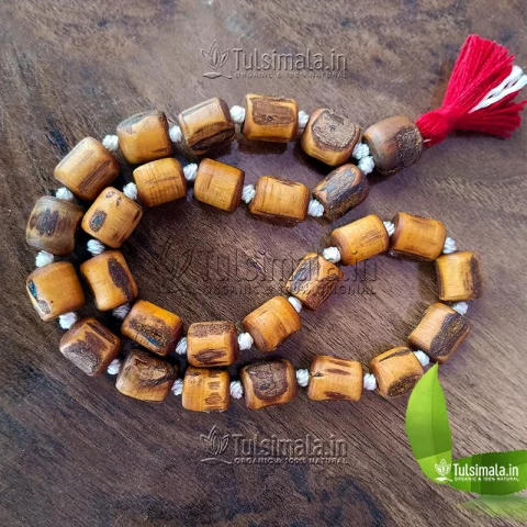 27+1  Original Shri Krishna Tulsi Japa Mala Big to Small